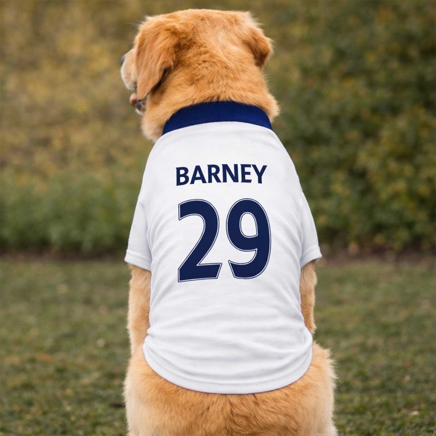 Personalised Spurs Dog Shirt