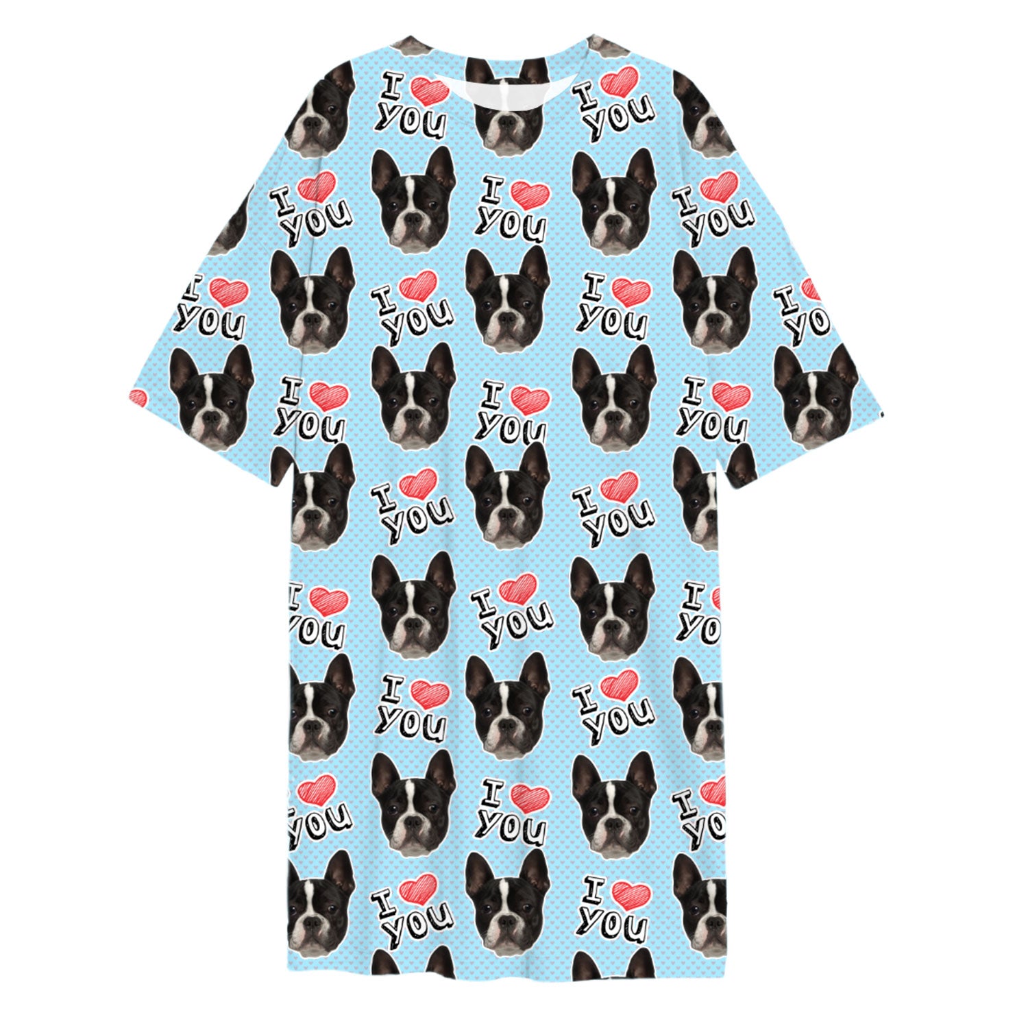 I Heart You Ladies Sleepy Nightshirt