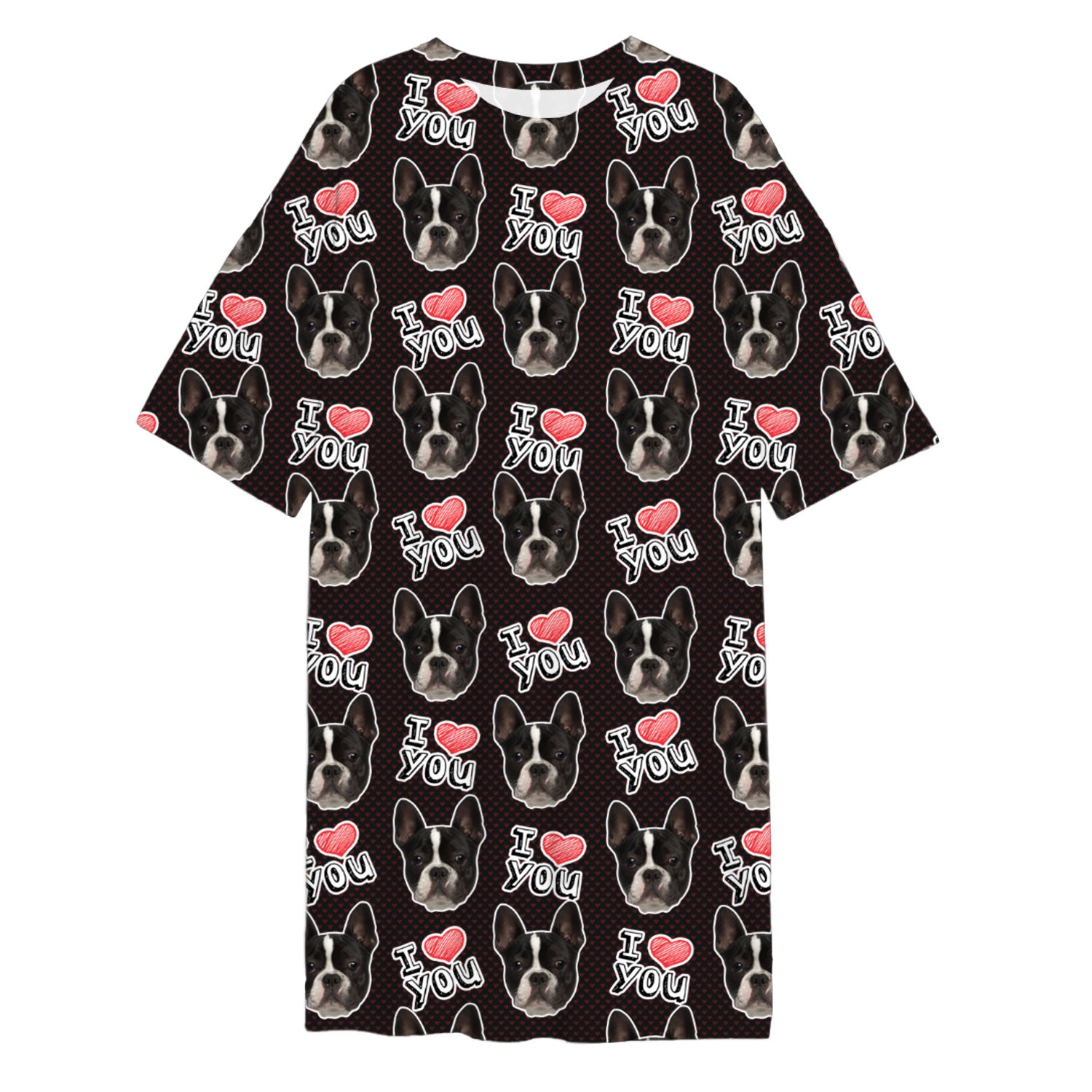 I Heart You Ladies Sleepy Nightshirt