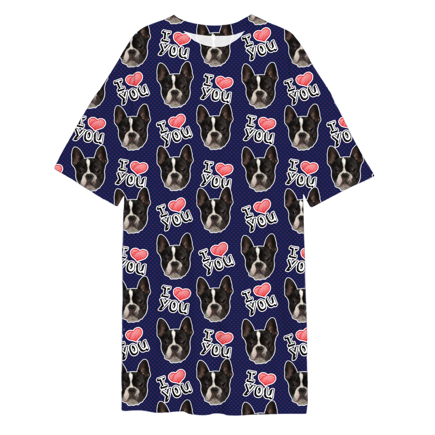 I Heart You Ladies Sleepy Nightshirt