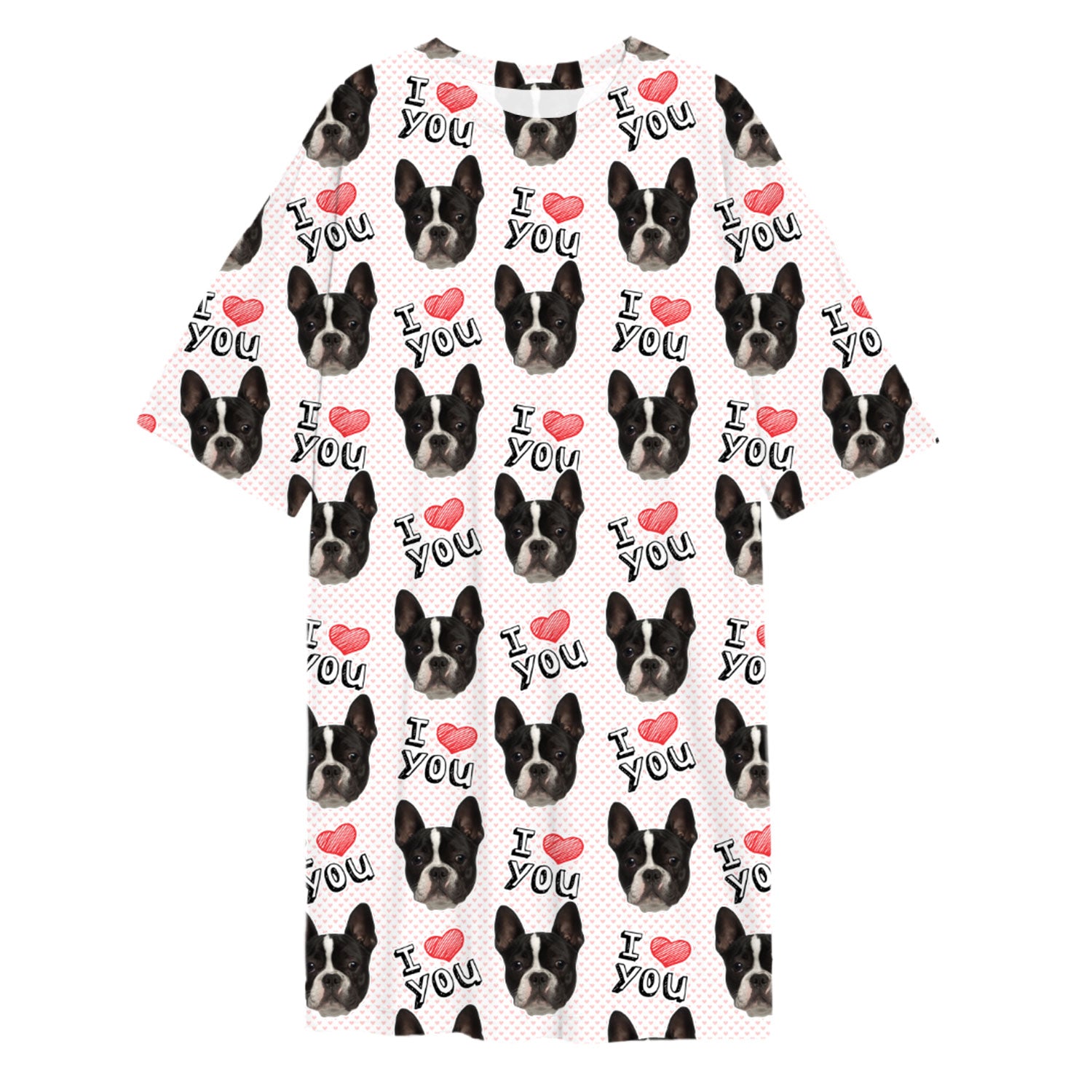I Heart You Ladies Sleepy Nightshirt