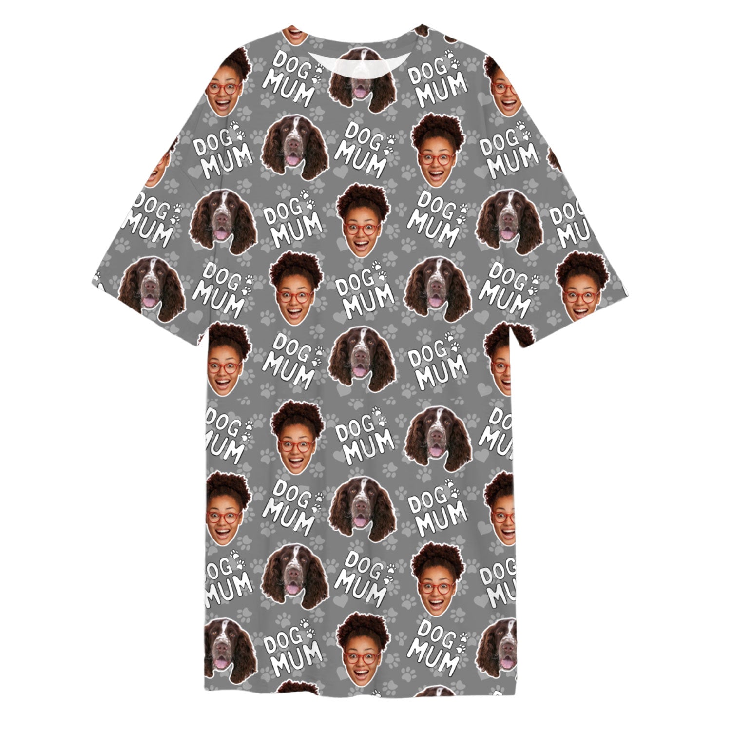 Dog Mum Ladies Sleepy Nightshirt