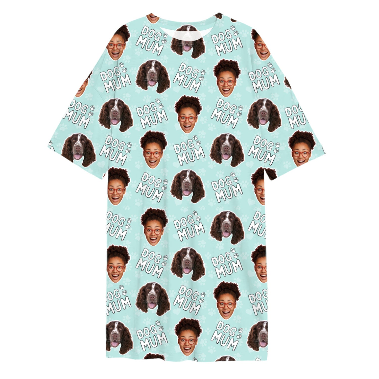Dog Mum Ladies Sleepy Nightshirt
