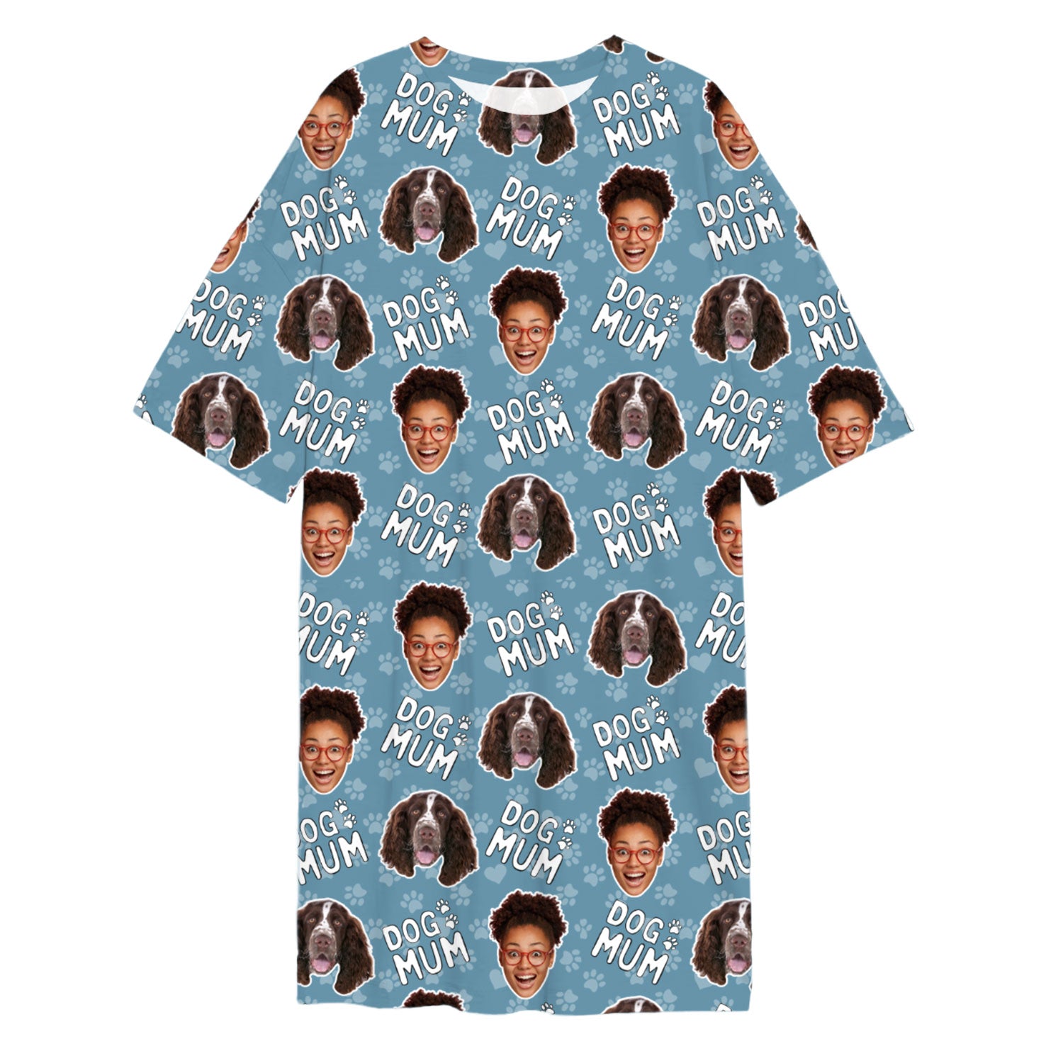 Dog Mum Ladies Sleepy Nightshirt