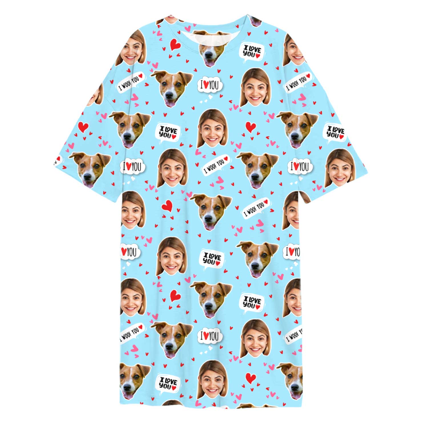 I Woof You Ladies Sleepy Nightshirt