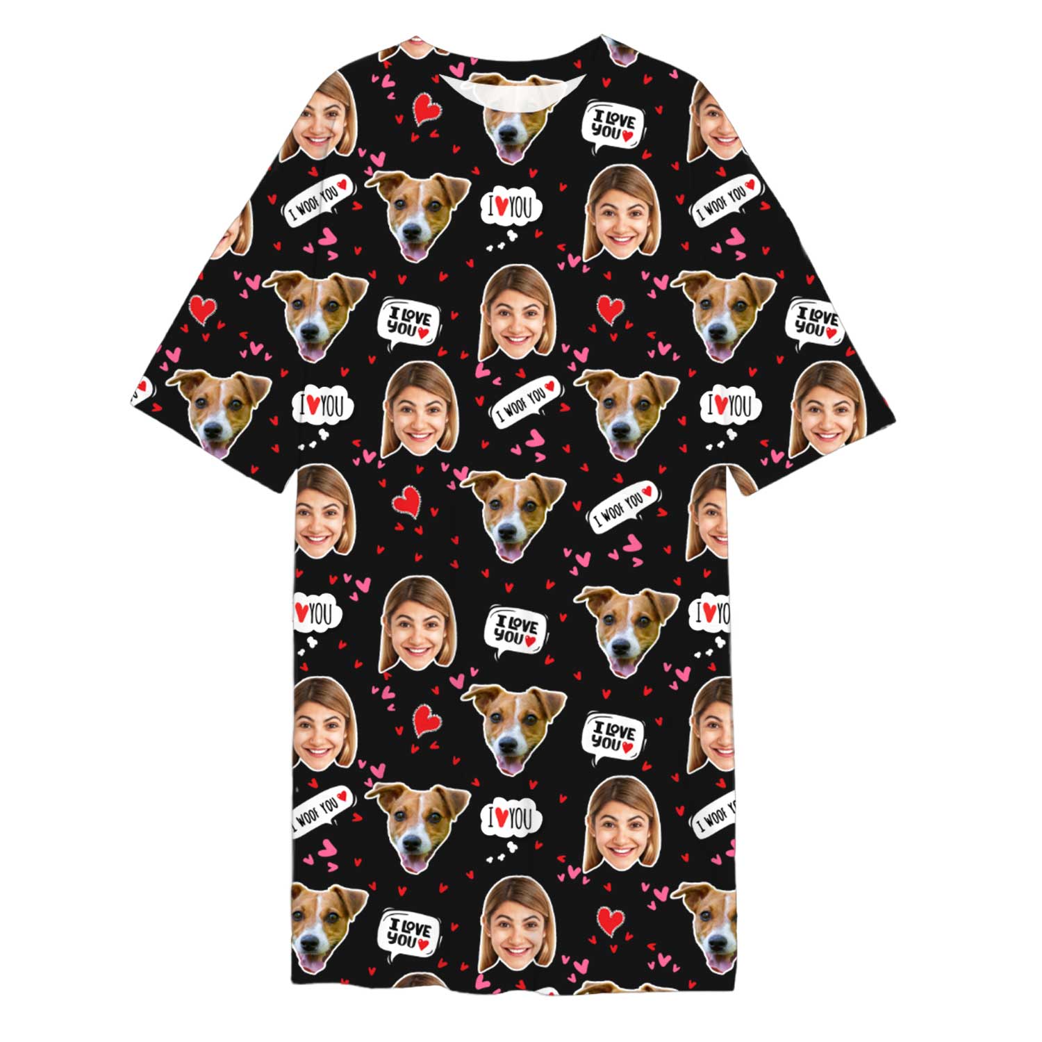 I Woof You Ladies Sleepy Nightshirt