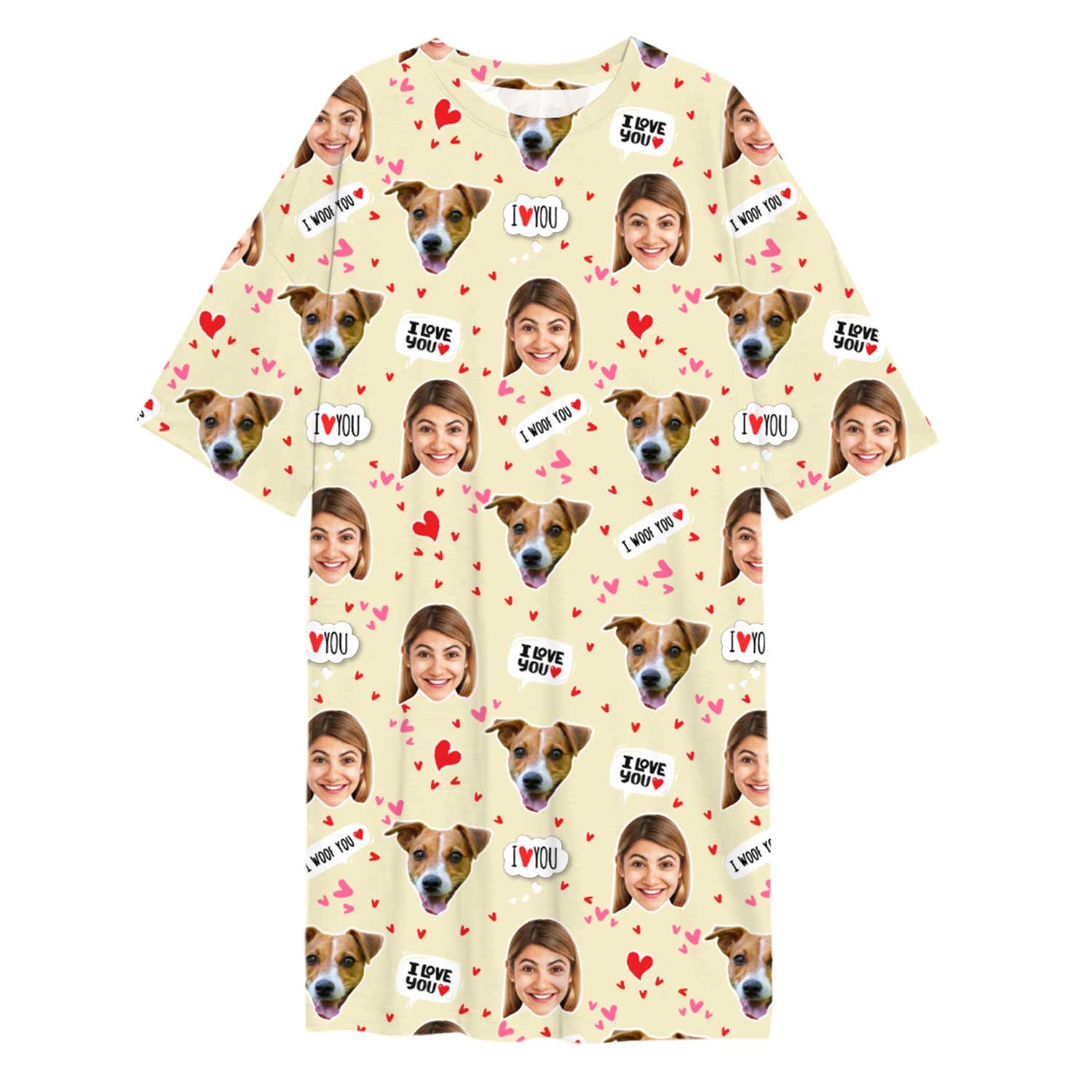 I Woof You Ladies Sleepy Nightshirt