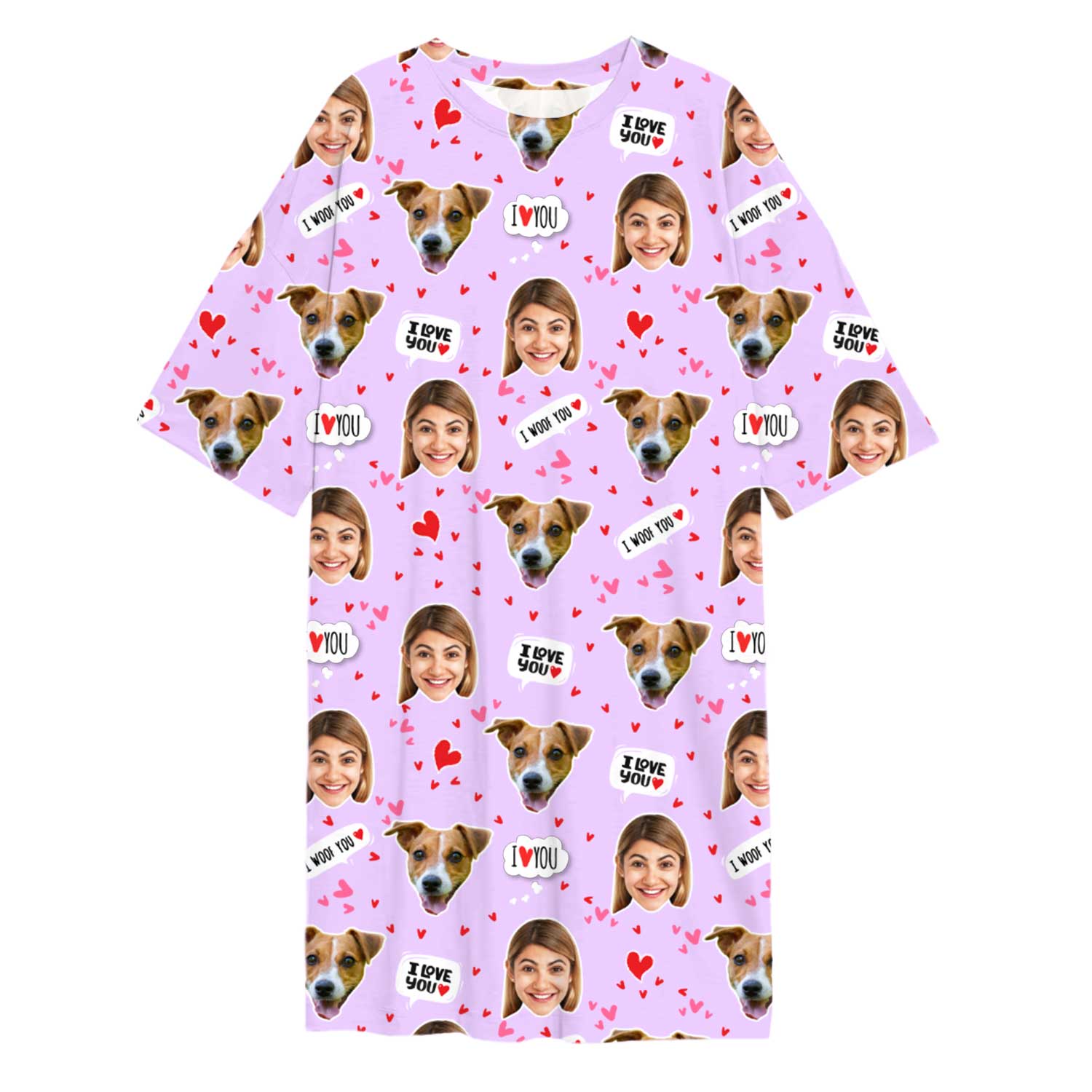I Woof You Ladies Sleepy Nightshirt