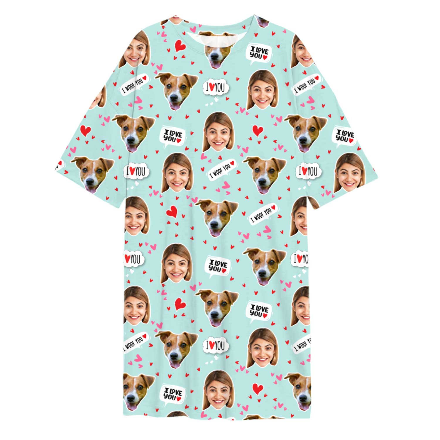 I Woof You Ladies Sleepy Nightshirt