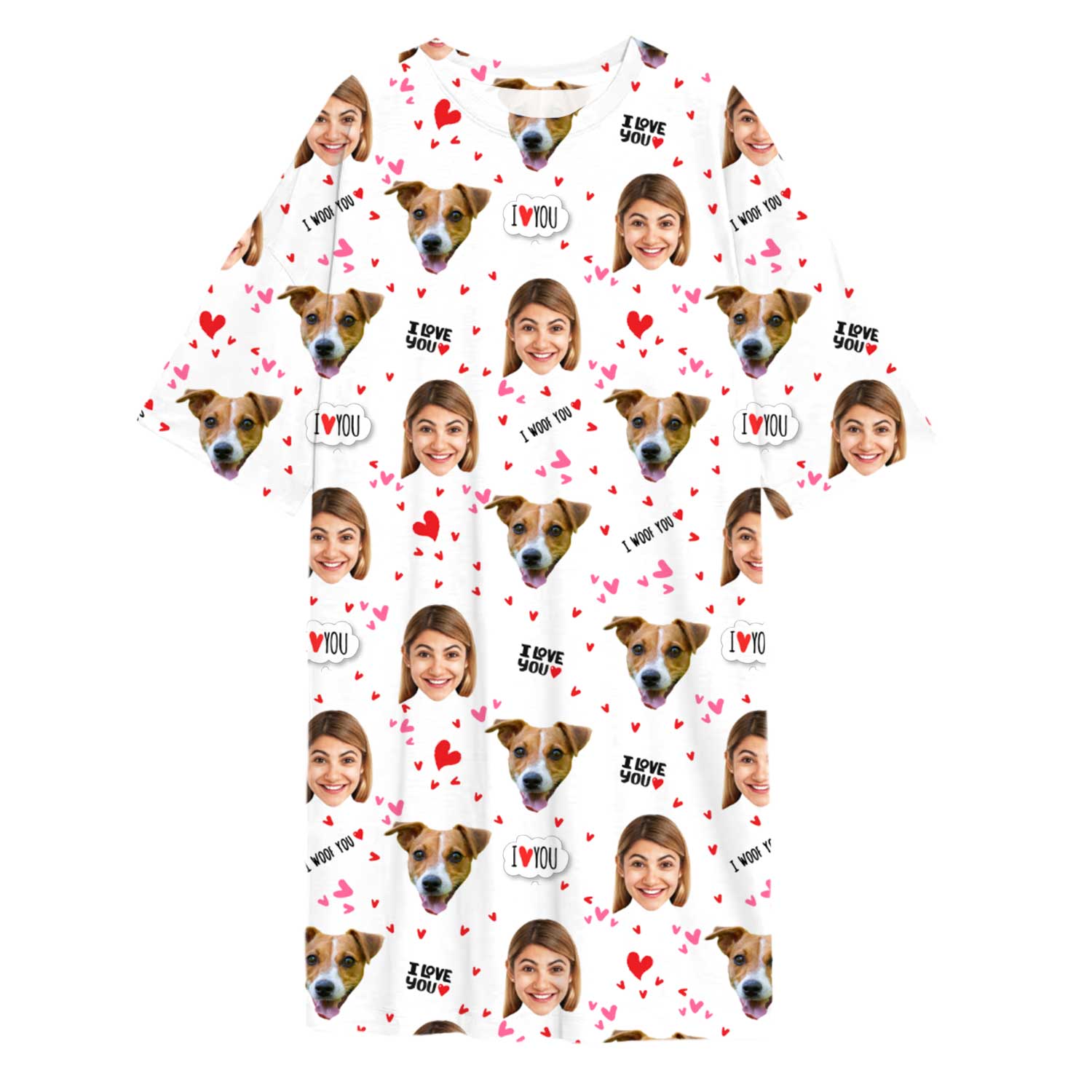 I Woof You Ladies Sleepy Nightshirt