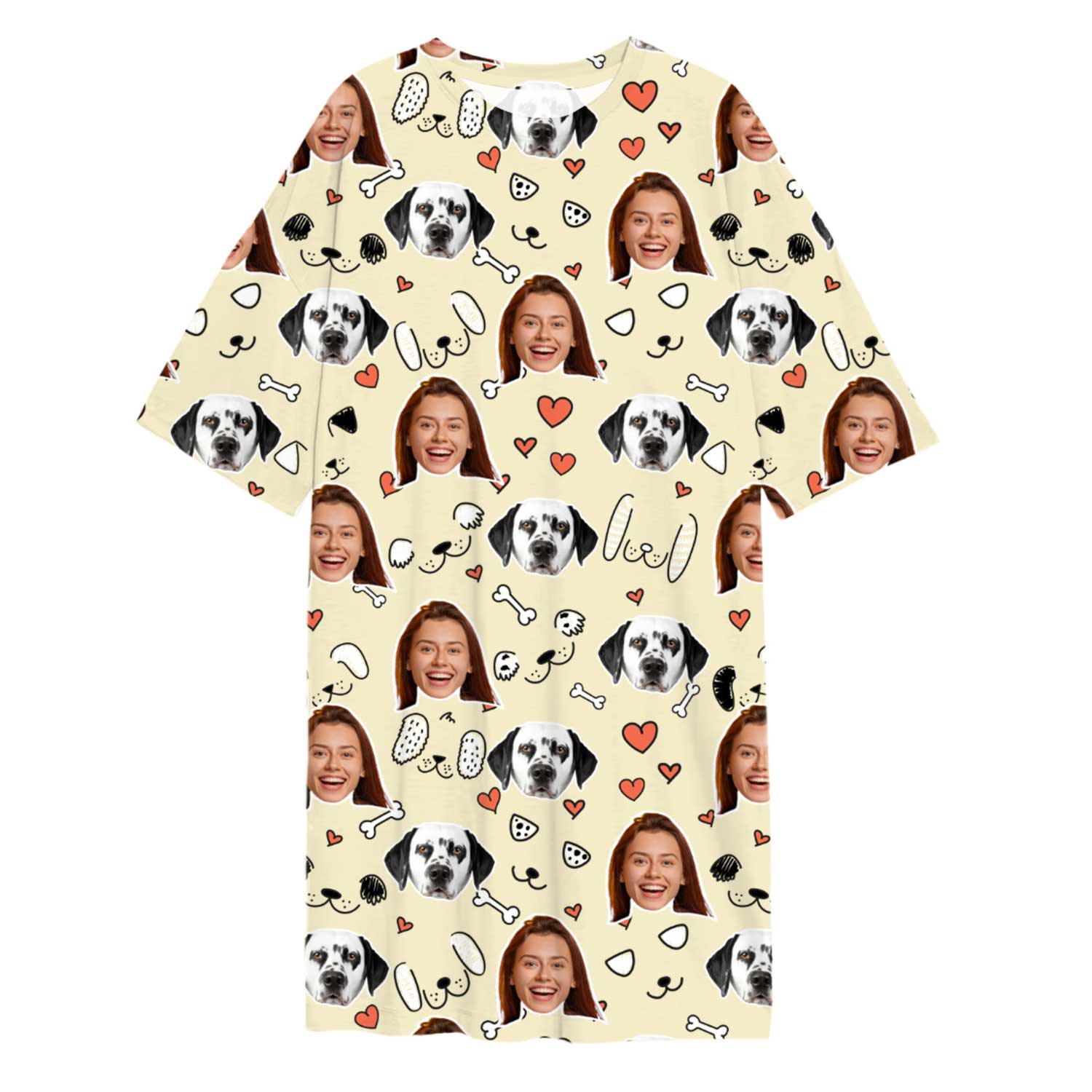 Dog Doodle Ladies Sleepy Nightshirt