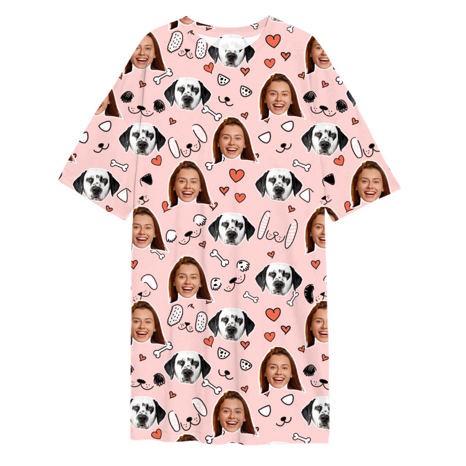 Dog Doodle Ladies Sleepy Nightshirt