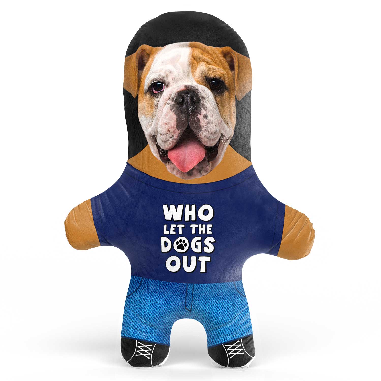 Who Let The Dogs Out Face Pillow