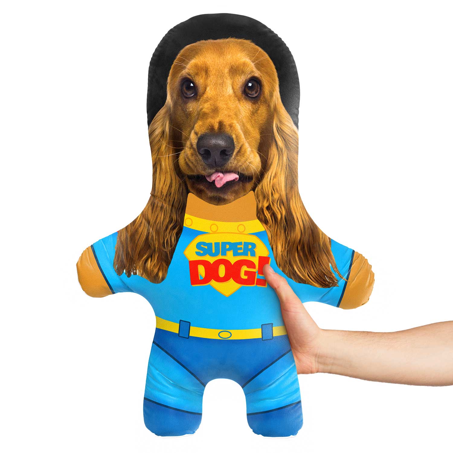Super Dog Face Pillow