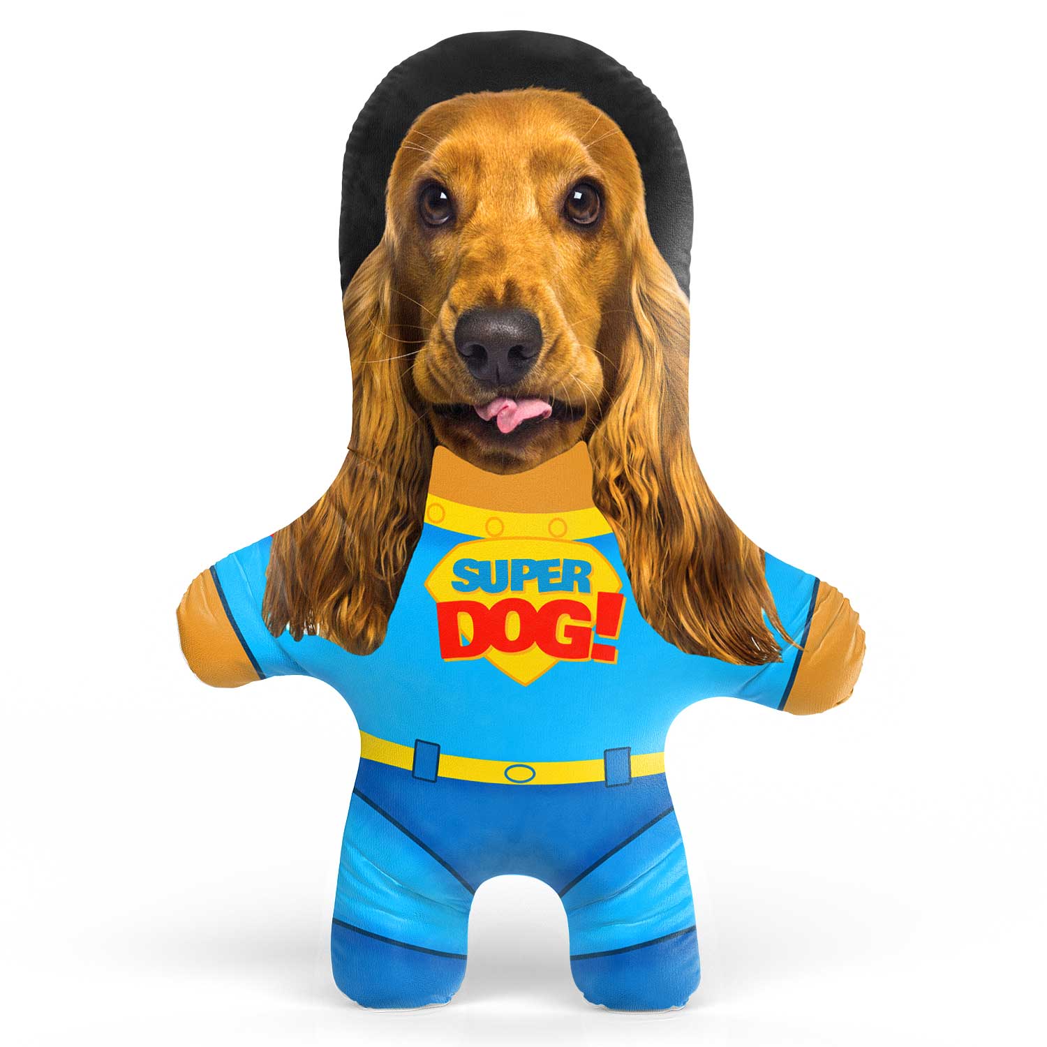 Super Dog Face Pillow