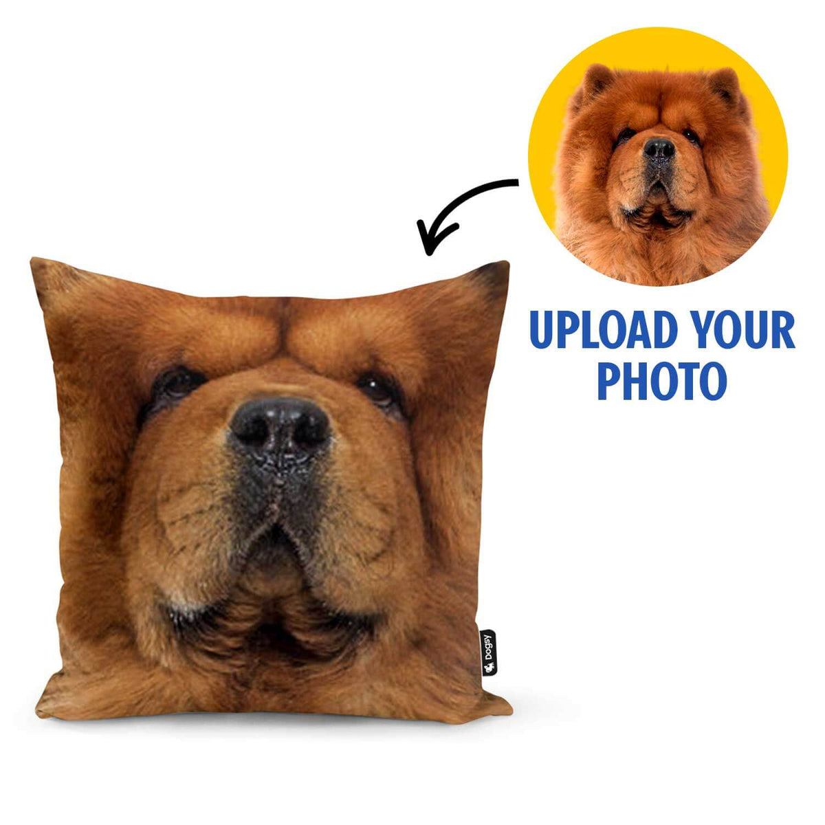 Your Dog Face Splat Cushion