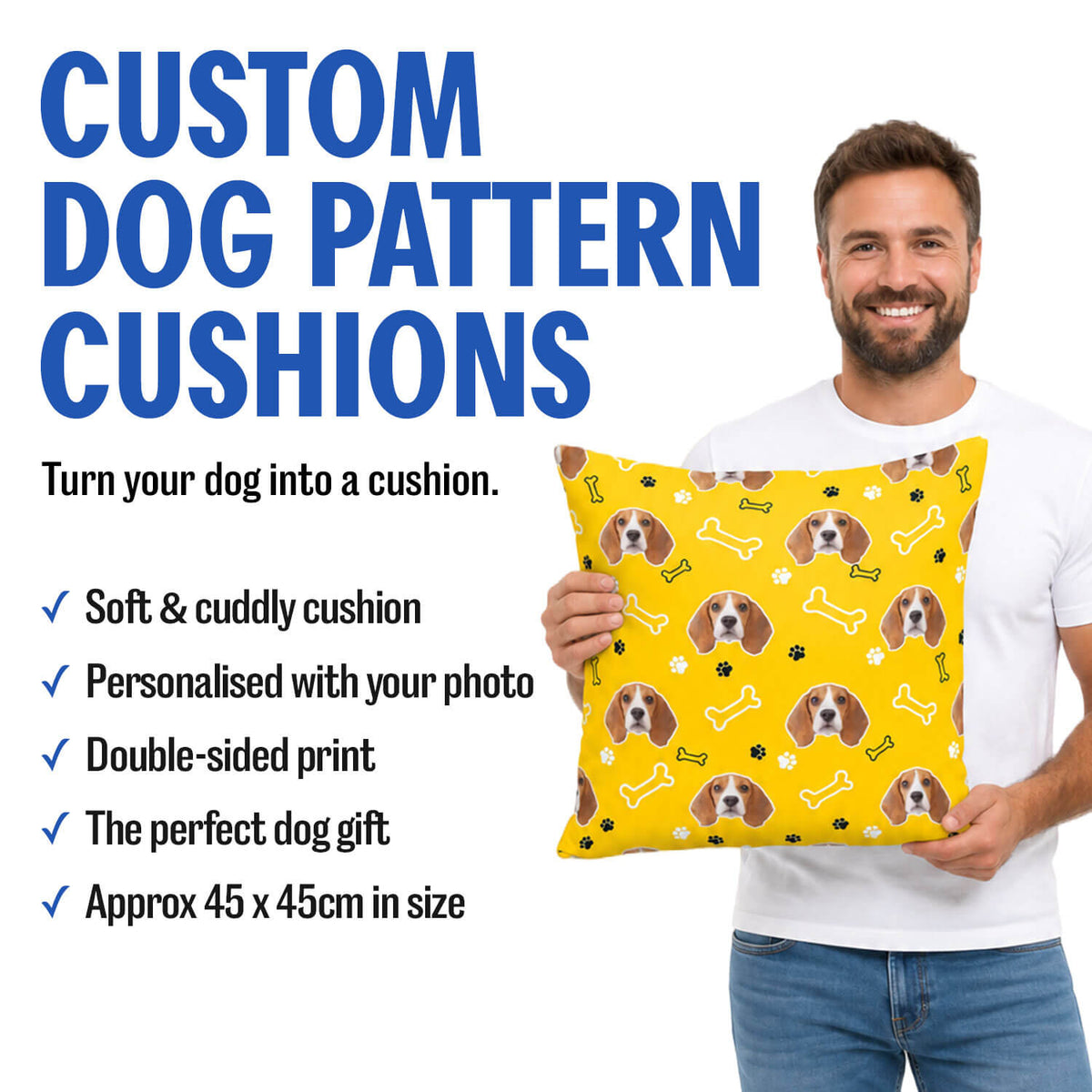 Dogsy Bones Cushion