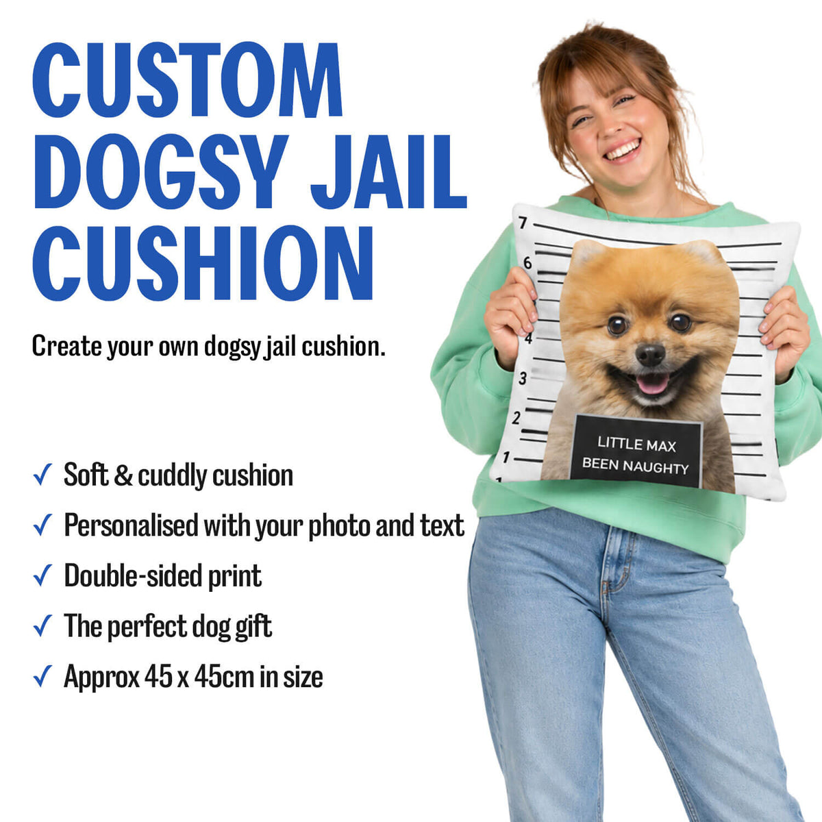 Dogsy Jail Cushion