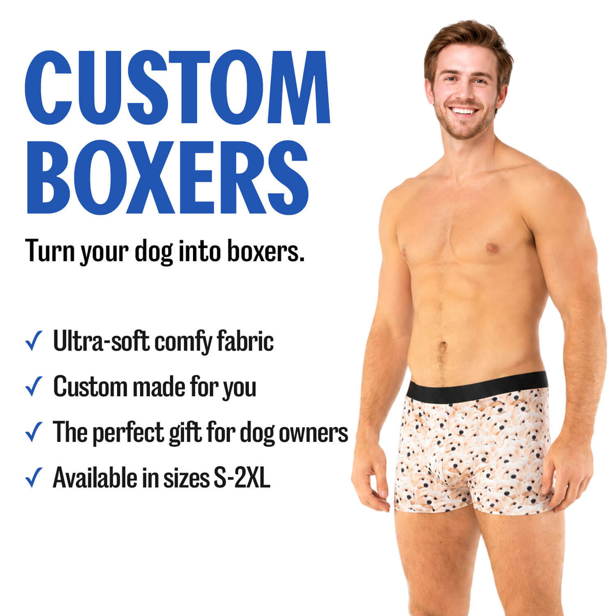 Your Dog Personalised Boxers