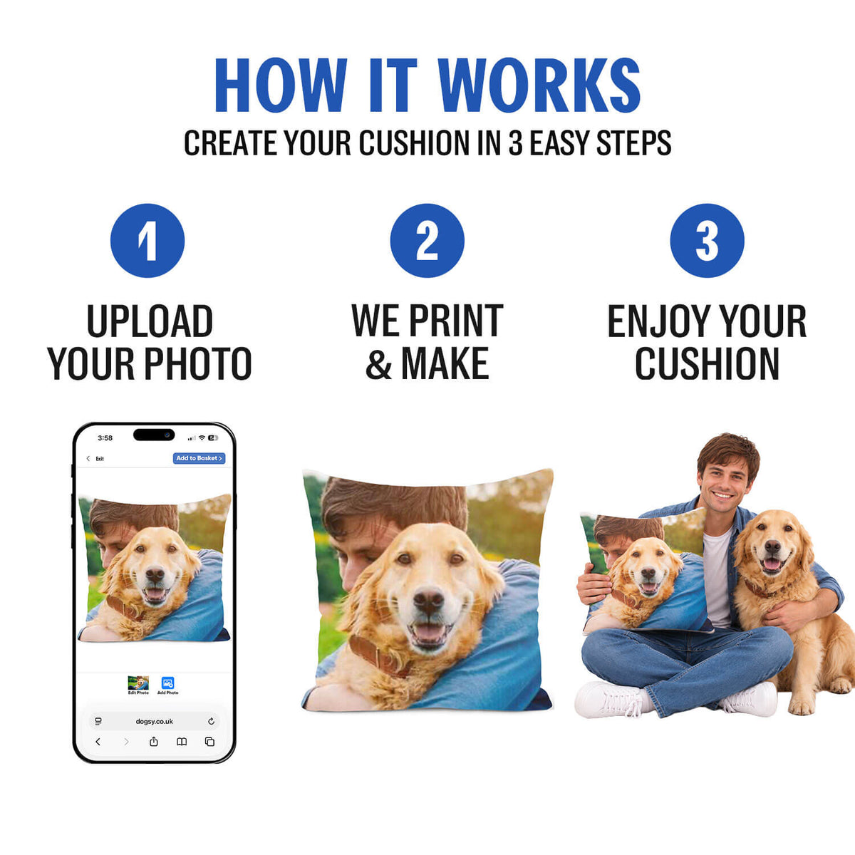 Dog Photo Cushion