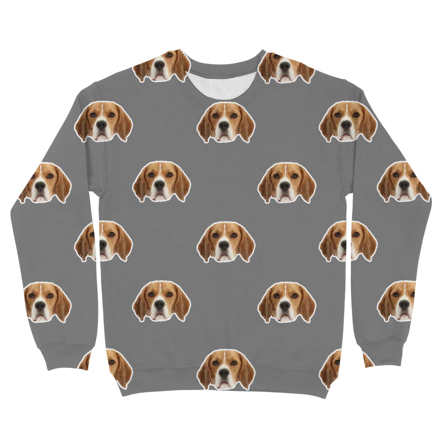 Your Dog Face Personalised Sweatshirt