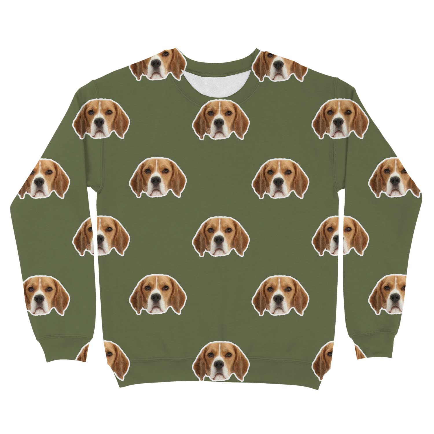 Your Dog Face Personalised Sweatshirt