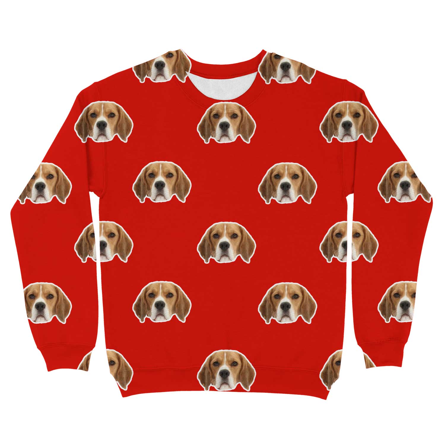 Your Dog Face Personalised Sweatshirt