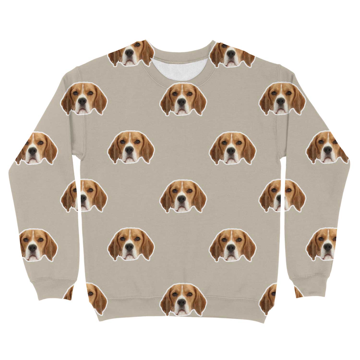 Your Dog Face Personalised Sweatshirt