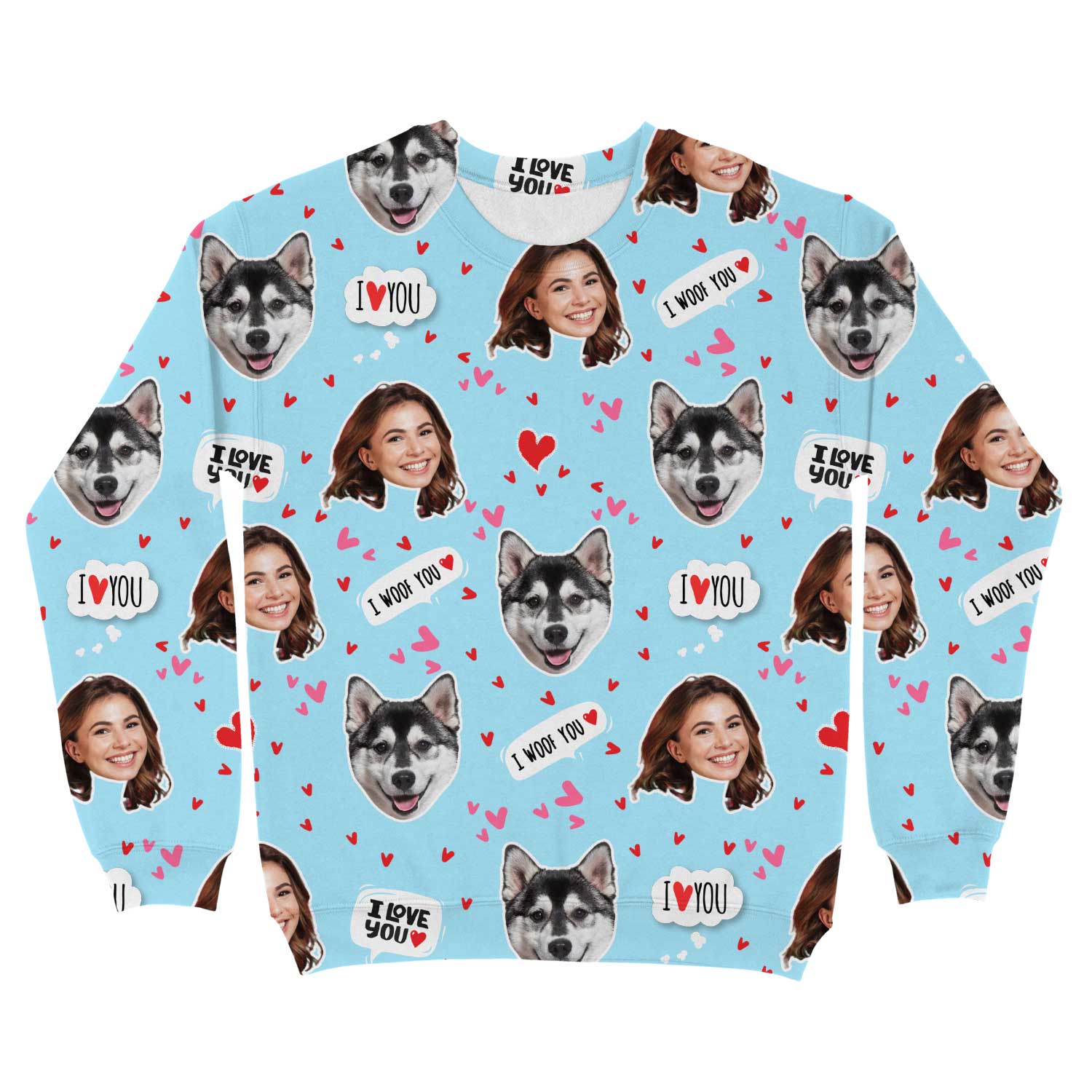 I Woof You Personalised Sweatshirt