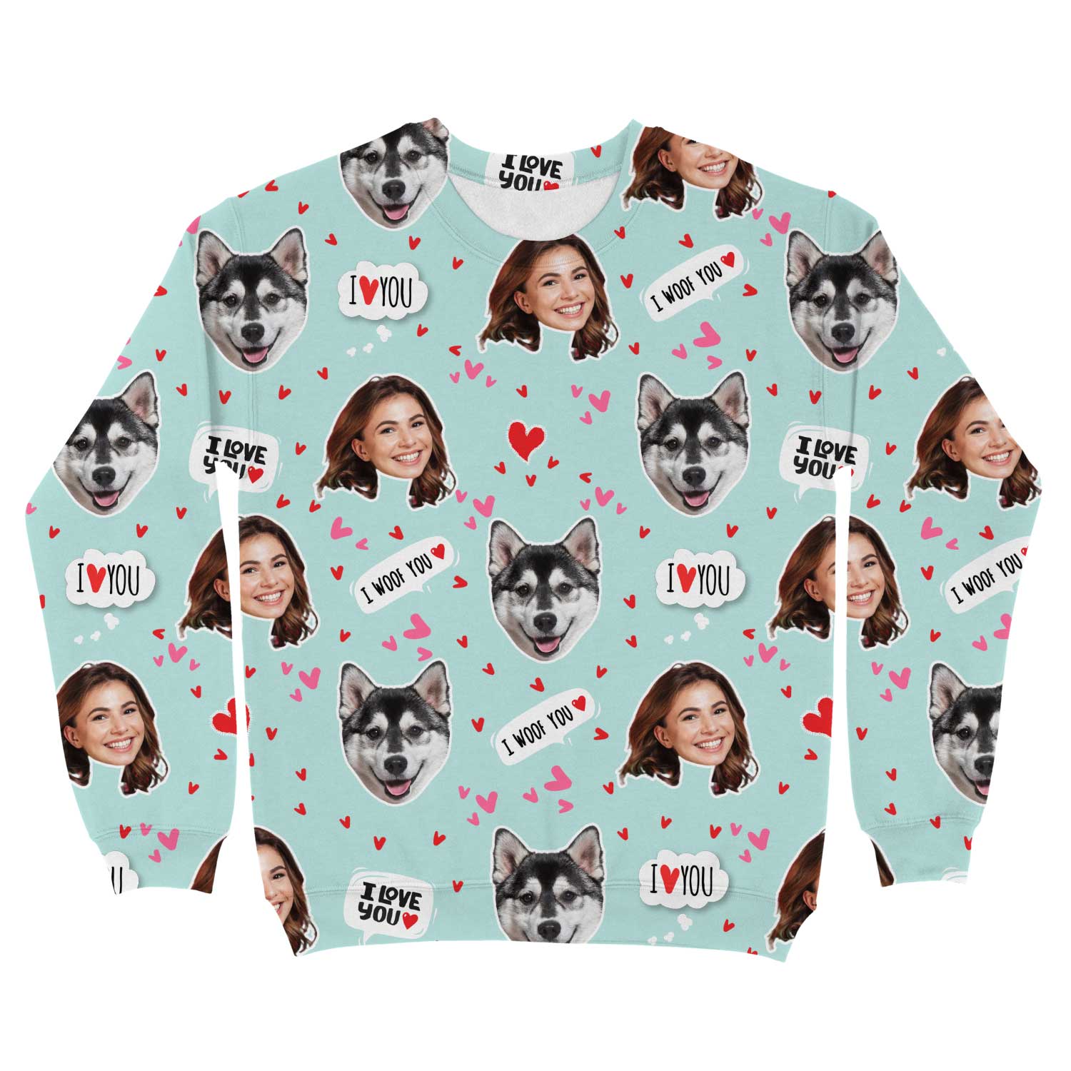 I Woof You Personalised Sweatshirt