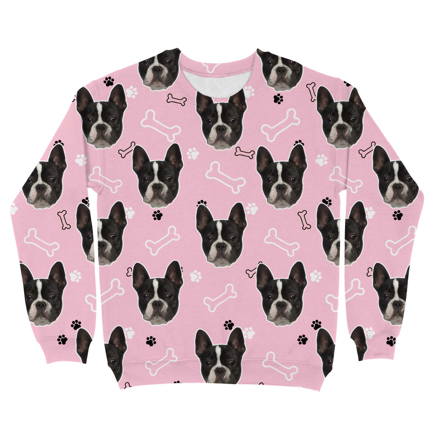 Doodle Paws and Bones Personalised Sweatshirt