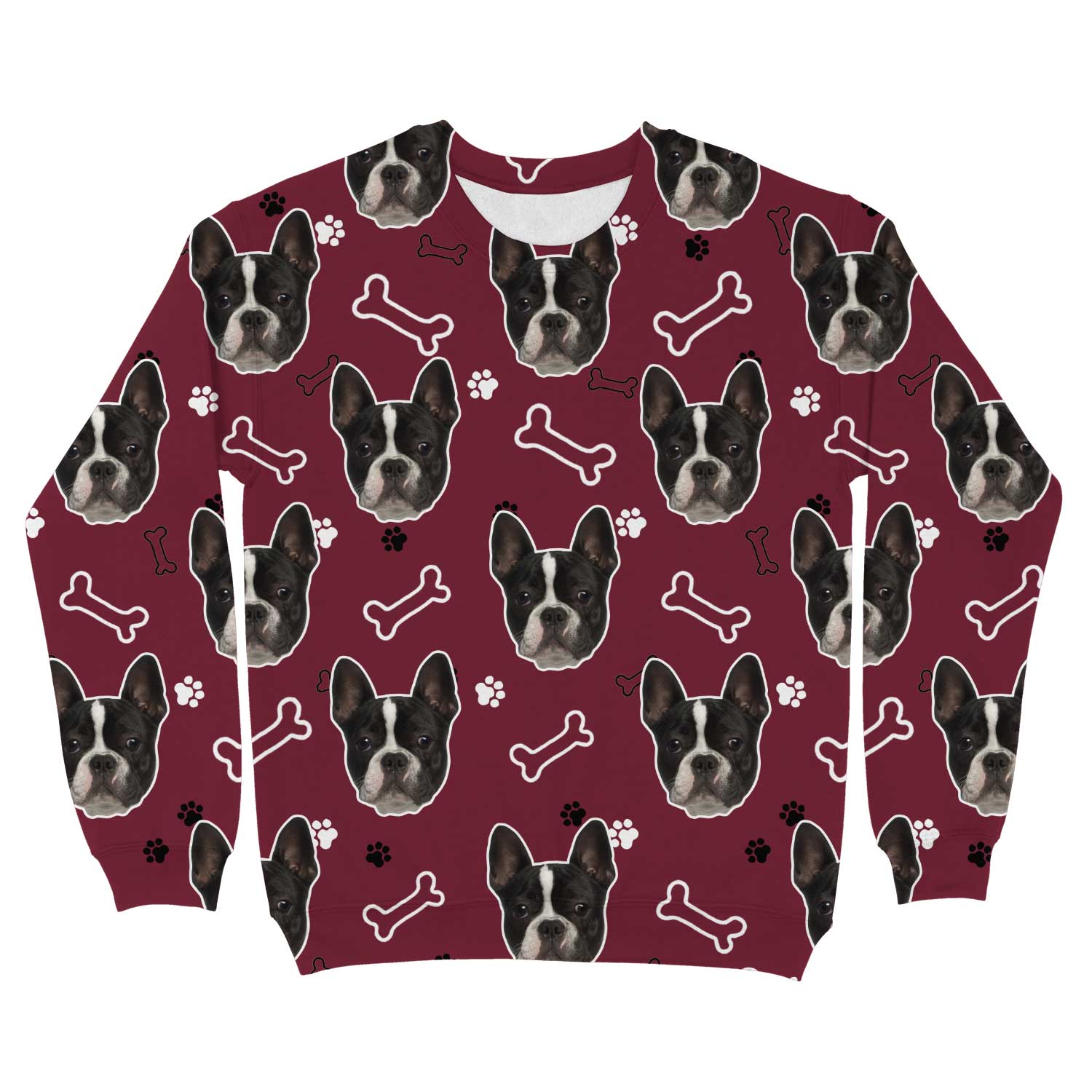 Doodle Paws and Bones Personalised Sweatshirt