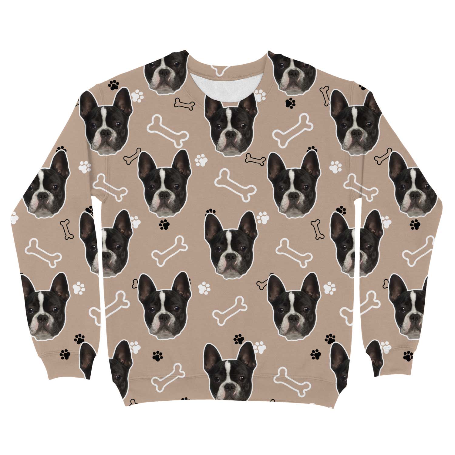 Doodle Paws and Bones Personalised Sweatshirt