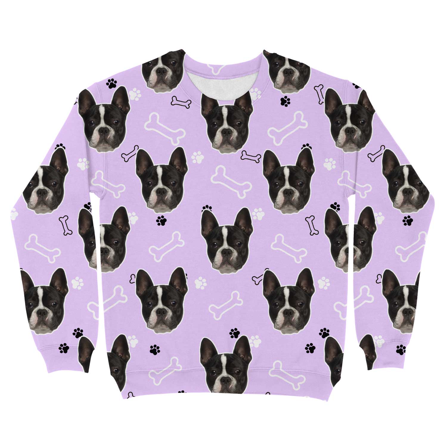 Doodle Paws and Bones Personalised Sweatshirt