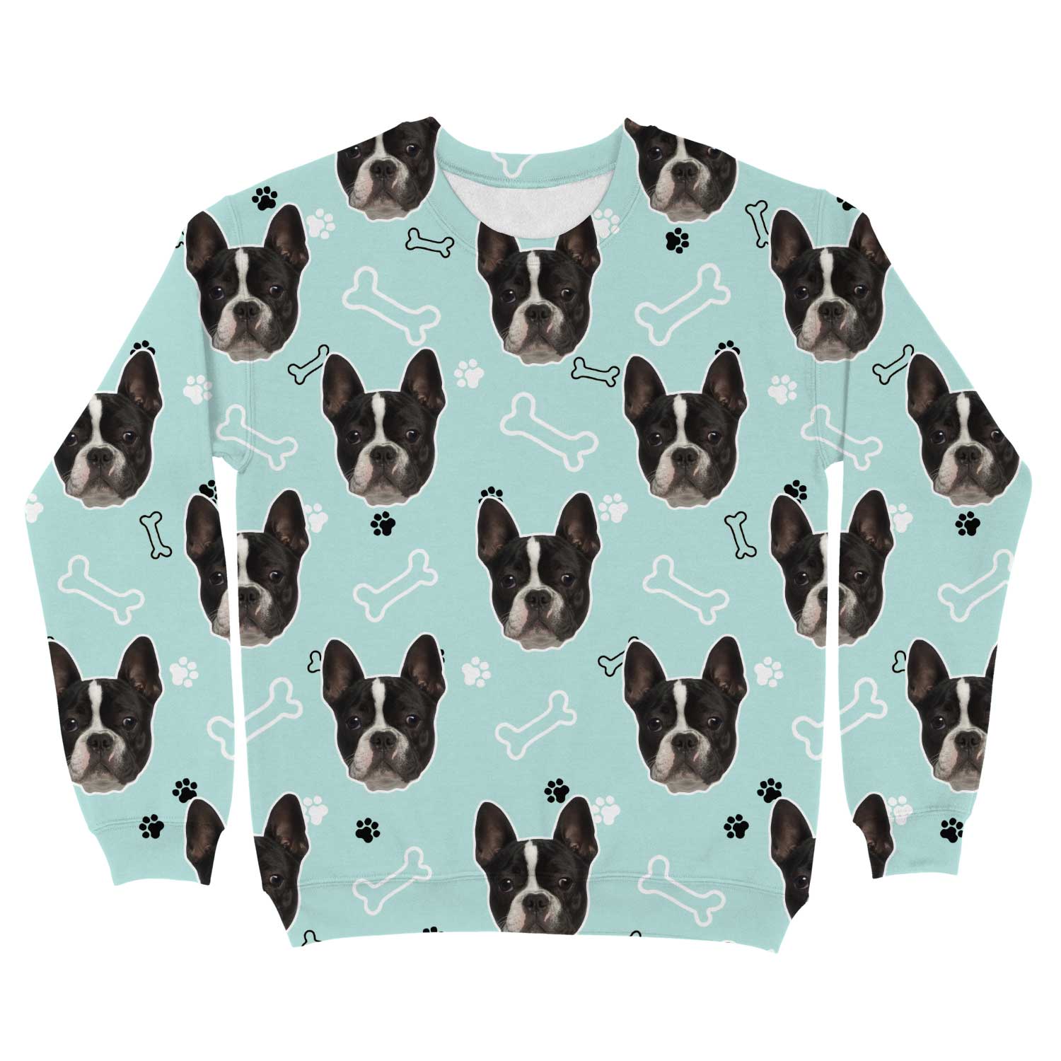 Doodle Paws and Bones Personalised Sweatshirt