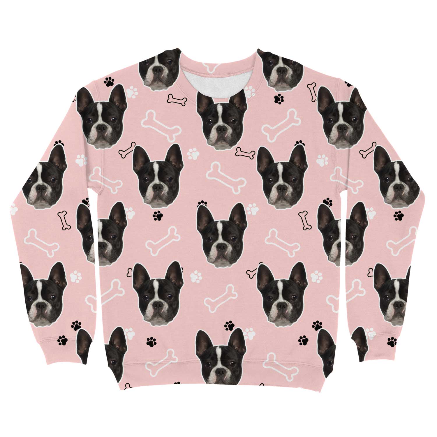 Doodle Paws and Bones Personalised Sweatshirt