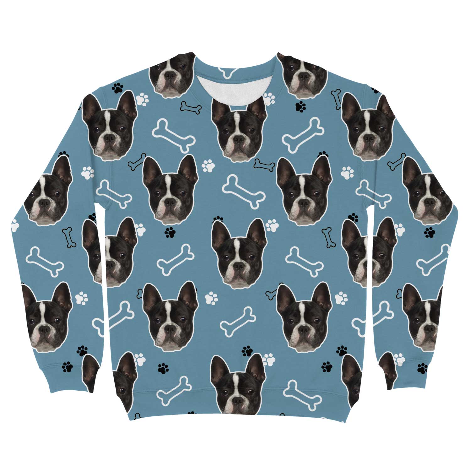 Doodle Paws and Bones Personalised Sweatshirt
