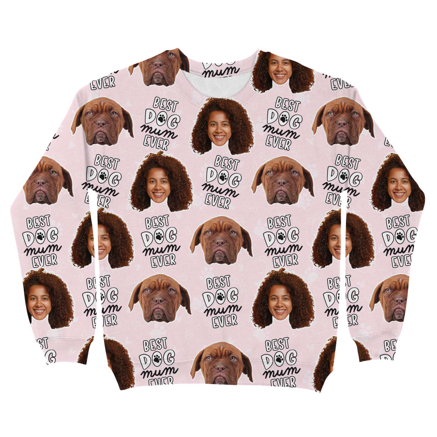 Best Dog Mum Ever Personalised Sweatshirt
