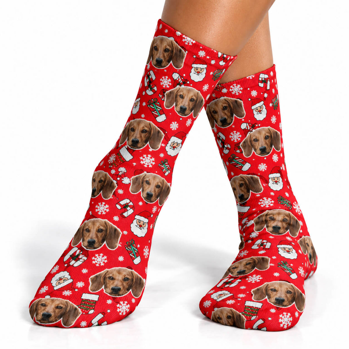 Santa My Dog Socks