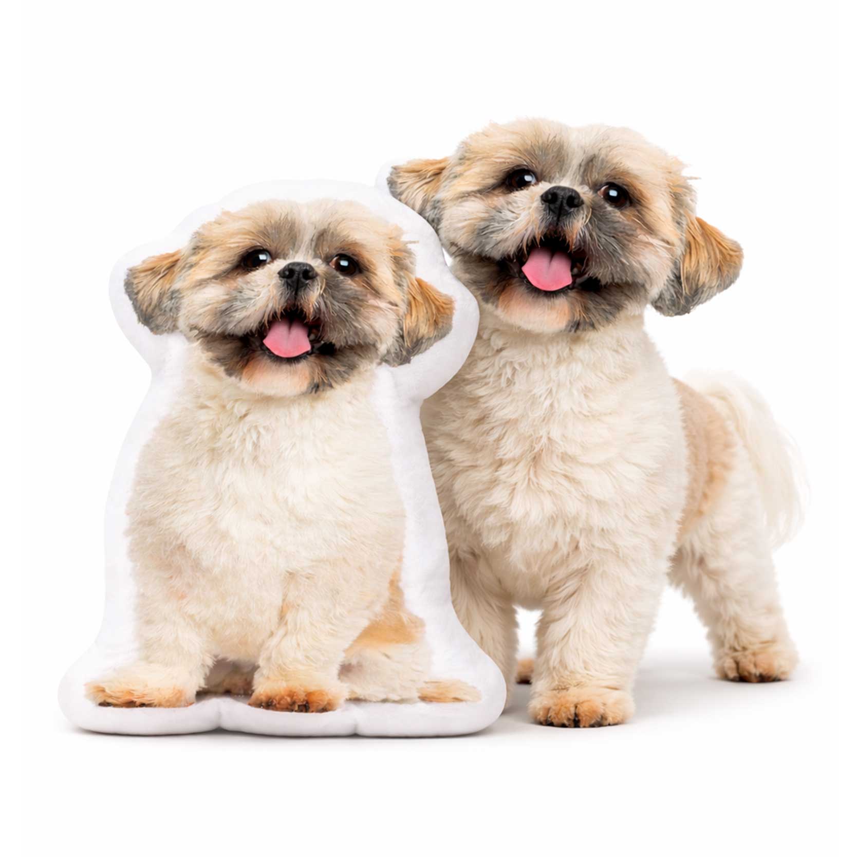 Dog Photo Shaped Pillow