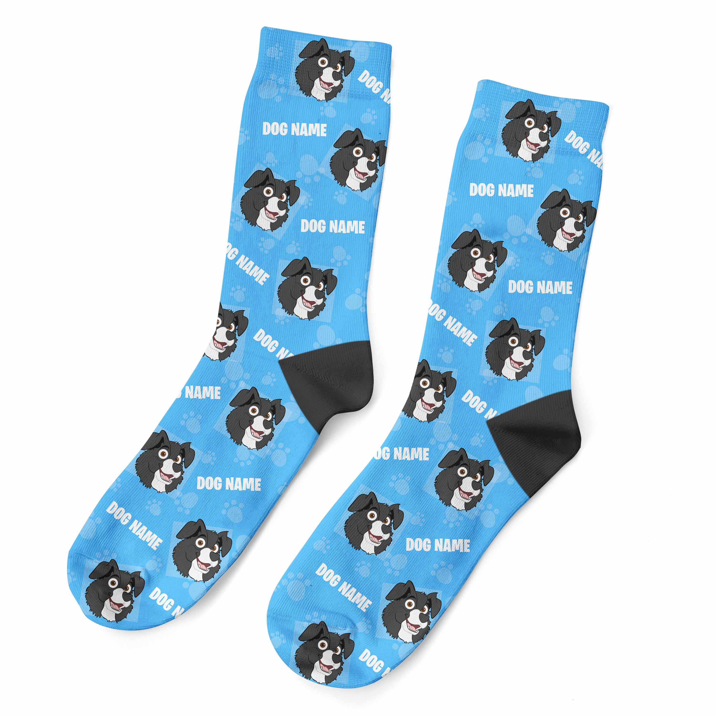 Your Cartoon Dog Personalised Socks