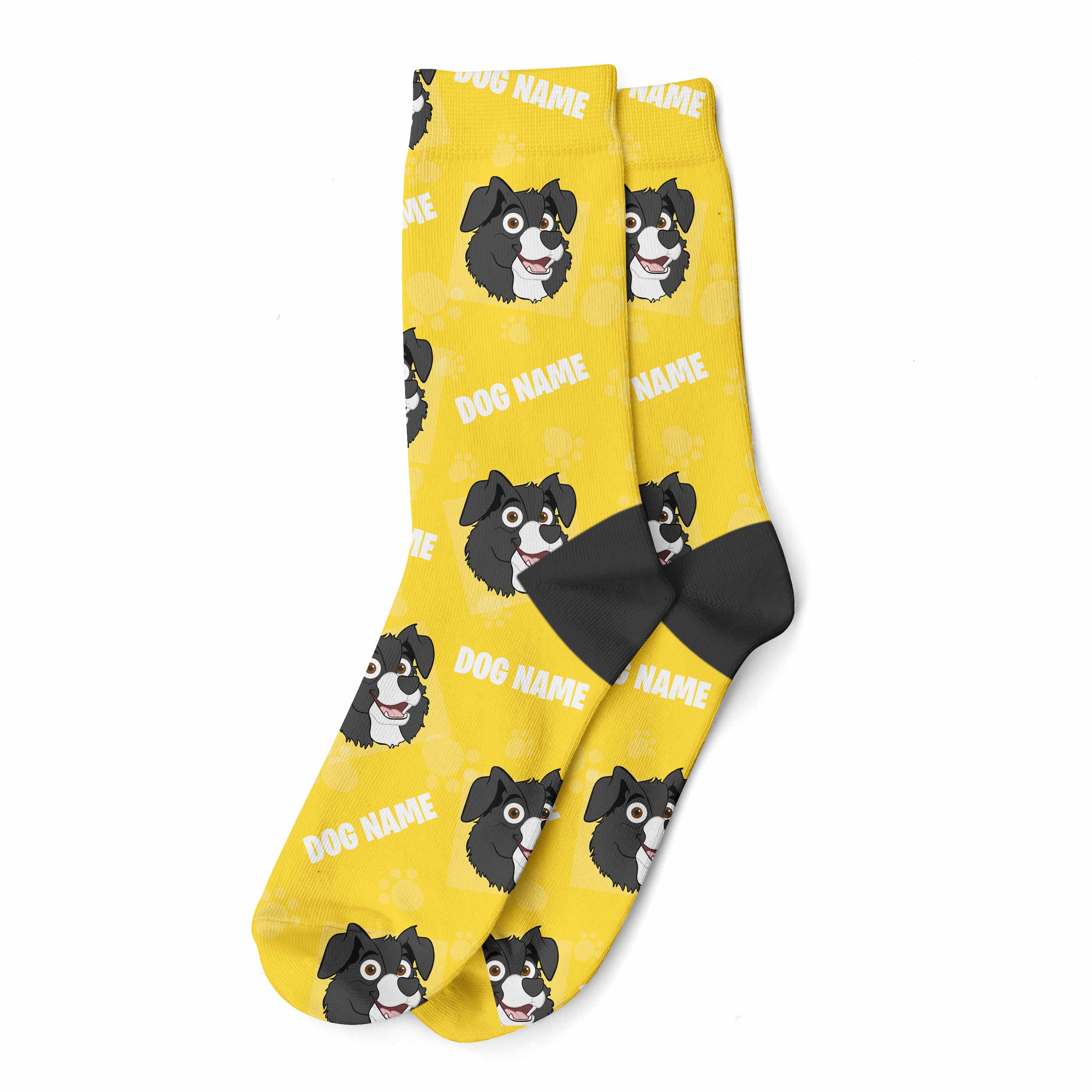 Your Cartoon Dog Personalised Socks