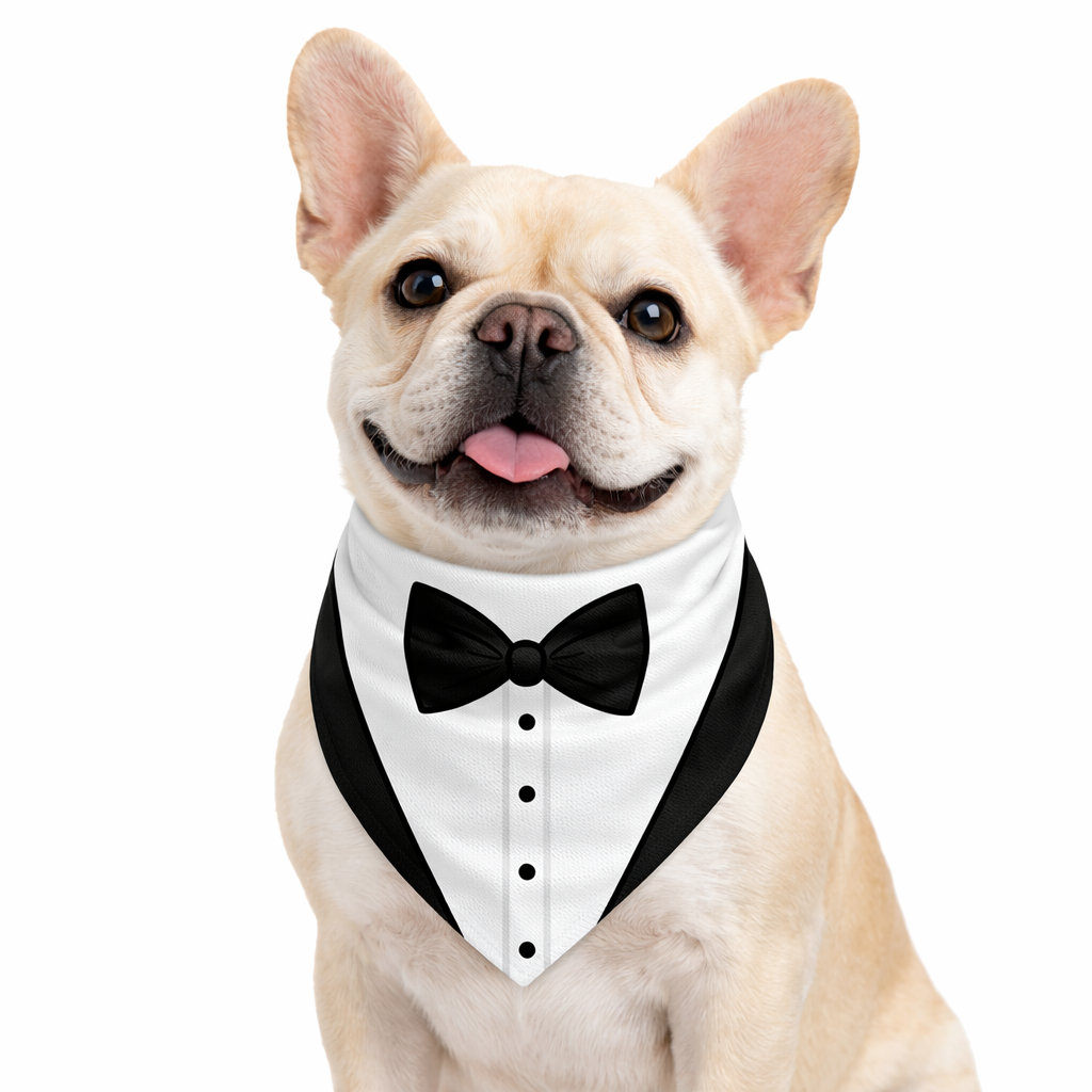 Tuxedo Dog Bandana