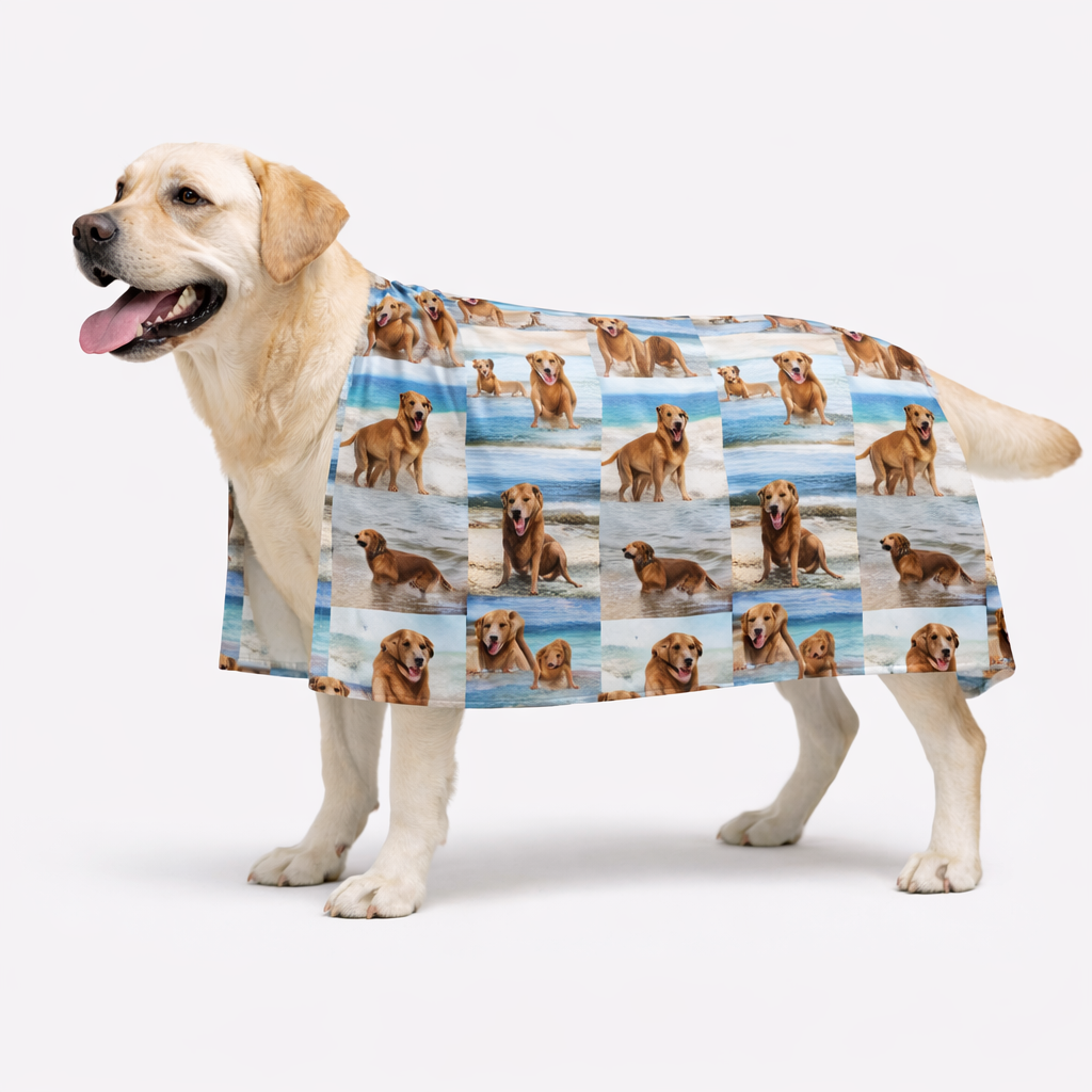 Your Dog Collage Towel