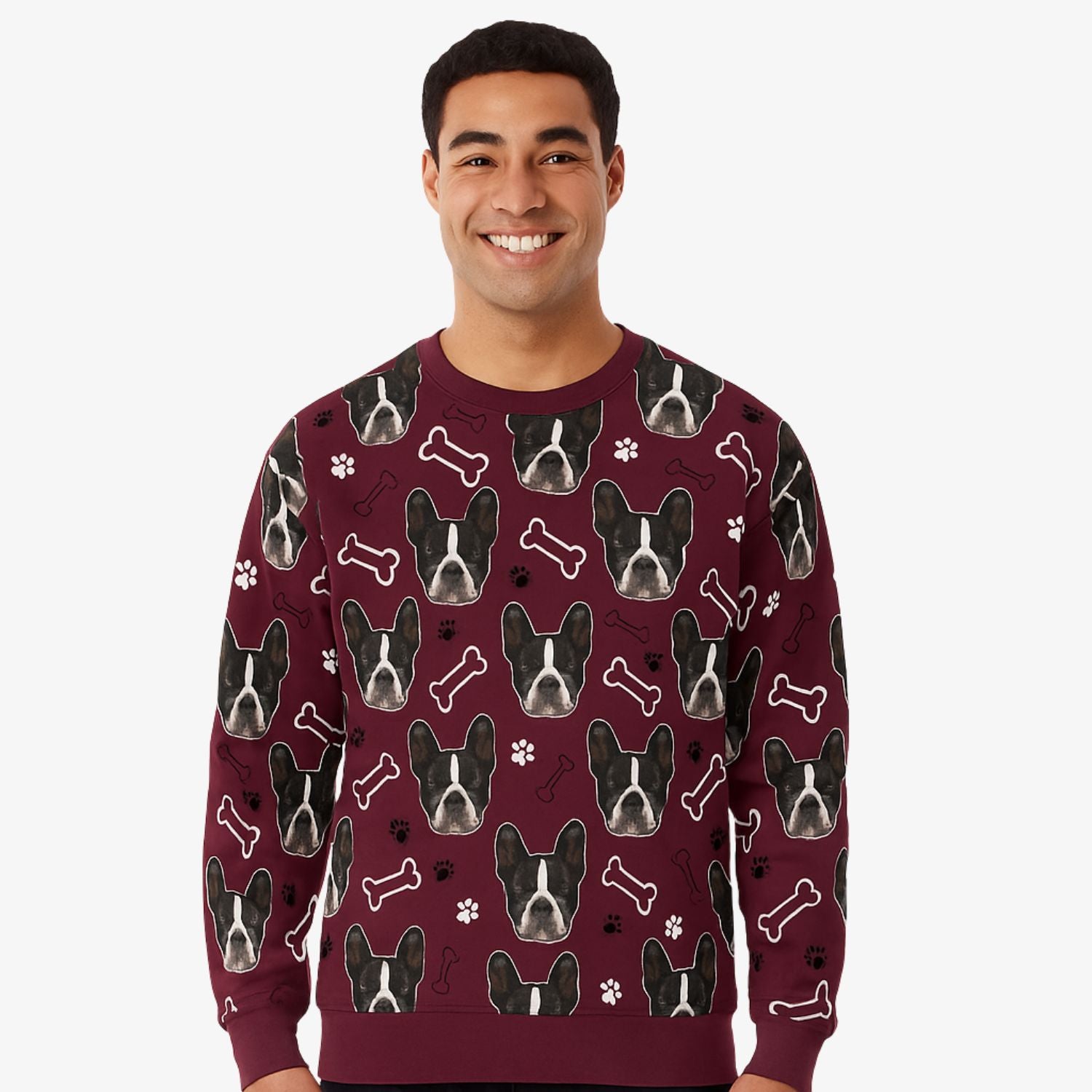 Doodle Paws and Bones Personalised Sweatshirt