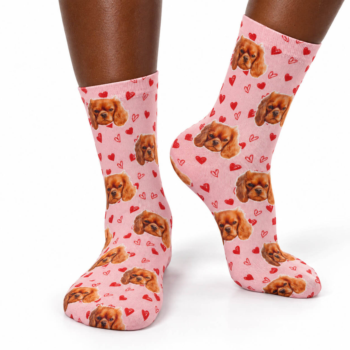 Your Dog Love Heart Socks