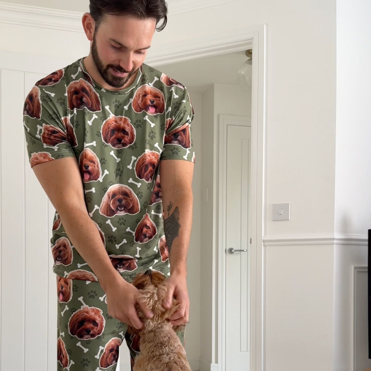 Your Dog Men's Personalised Pyjamas - Trouser Set