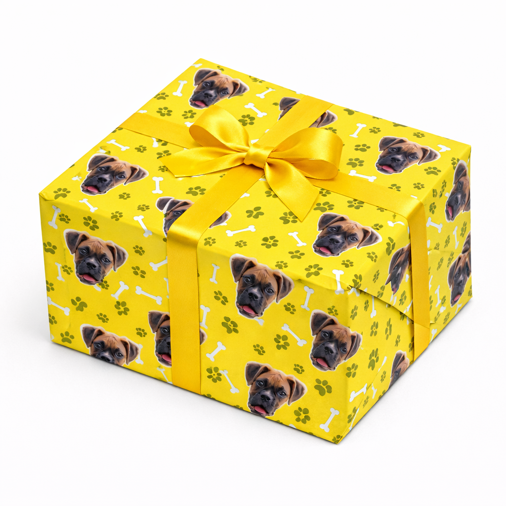 Your Dog Personalised Wrapping Paper