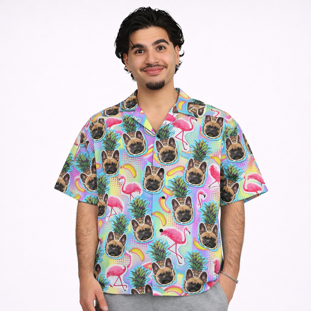 Your Dog Pineapple Custom Hawaiian Shirt