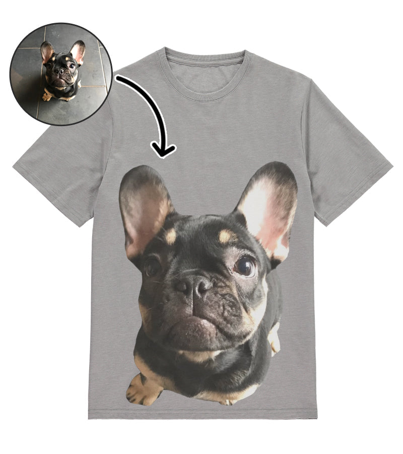 Dog Face On Kids T-Shirt